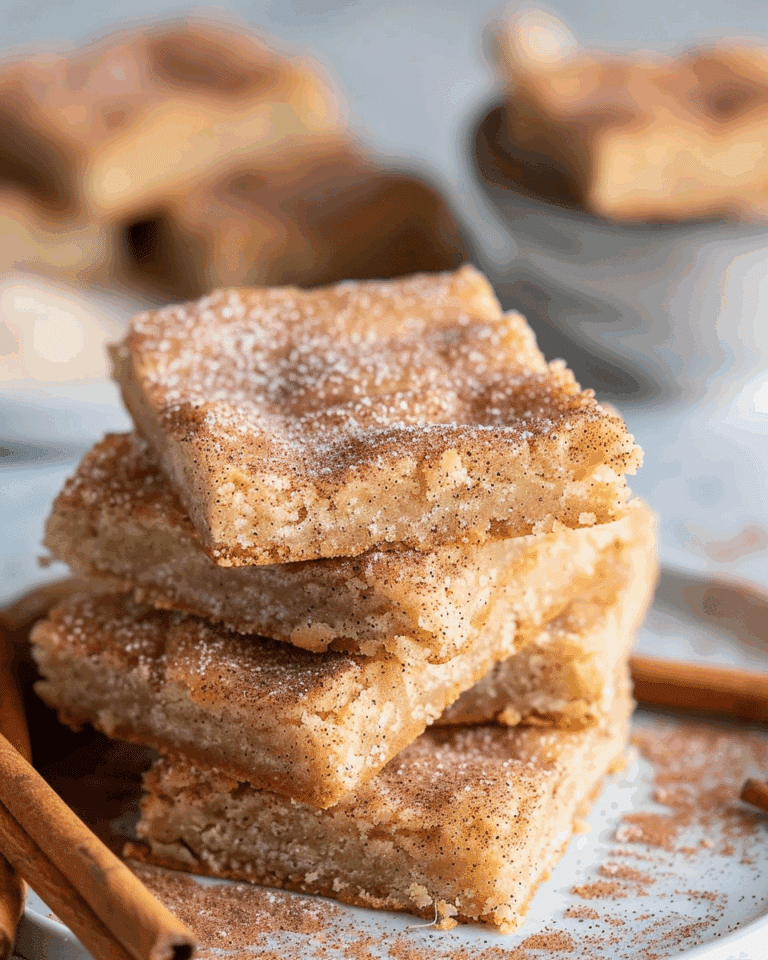 Chewy Snickerdoodle Bars