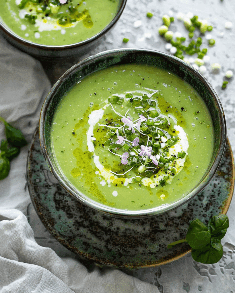 Spicy Green Goddess Gazpacho