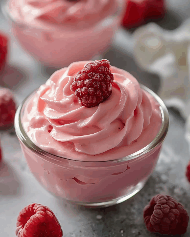 Raspberry Mousse