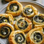Spinach Feta Pinwheels
