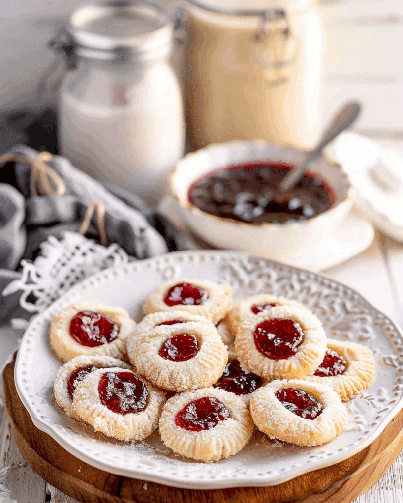 Jam Thumbprint Cookies