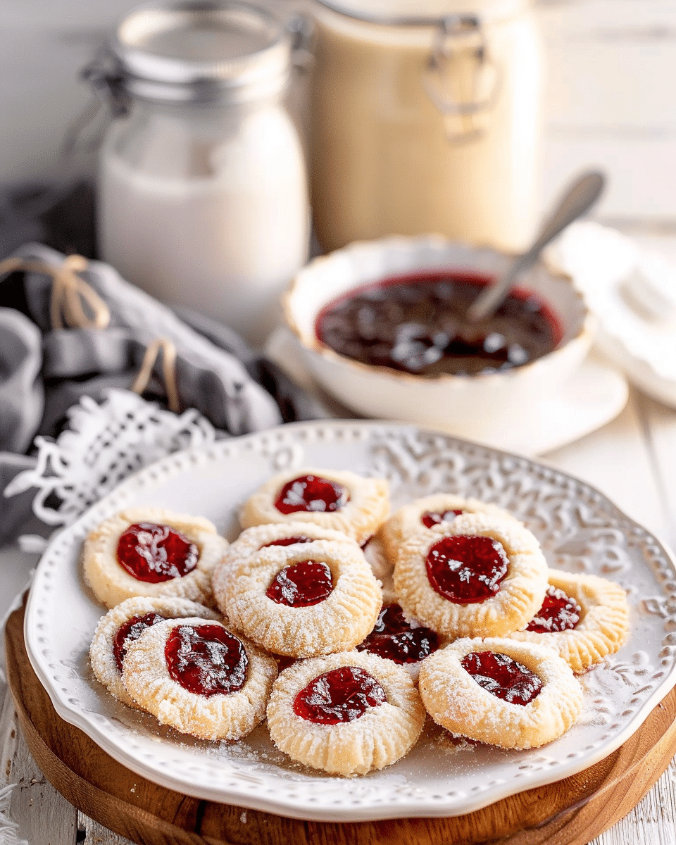 Jam Thumbprint Cookies
