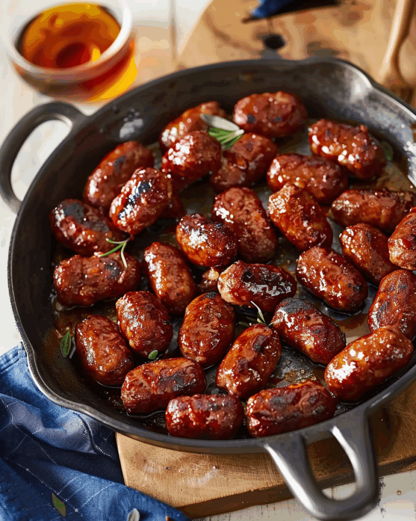 Sweet-and-Spicy Sausage Bites
