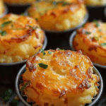 Cheesy Mashed Potato Puffs