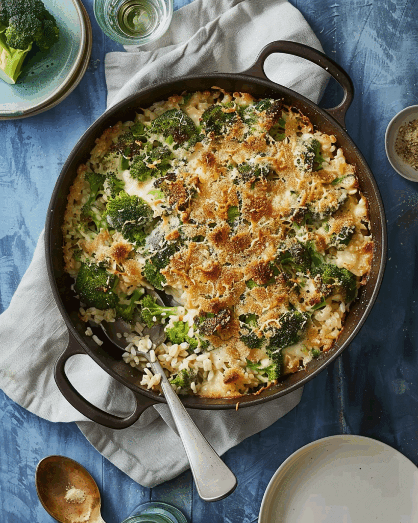 One-Pan Broccoli-Rice Casserole