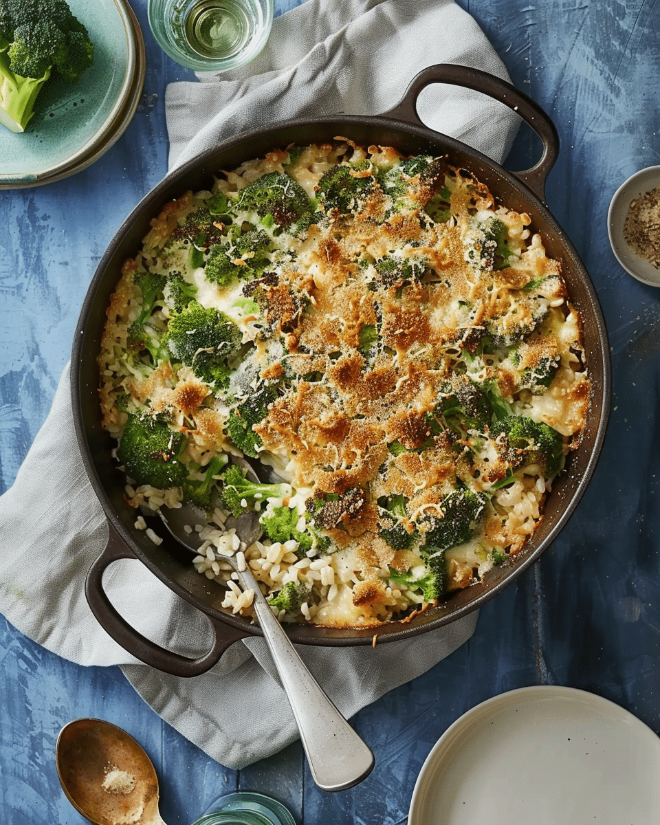 One-Pan Broccoli-Rice Casserole