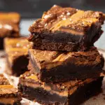 Peanut Butter Stuffed Brownies