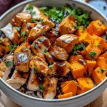 BBQ Chicken Sweet Potato Bowl