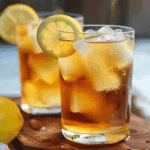 Lemon Vanilla Black Tea Iced Tea