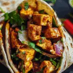 Spicy Paneer Frankie