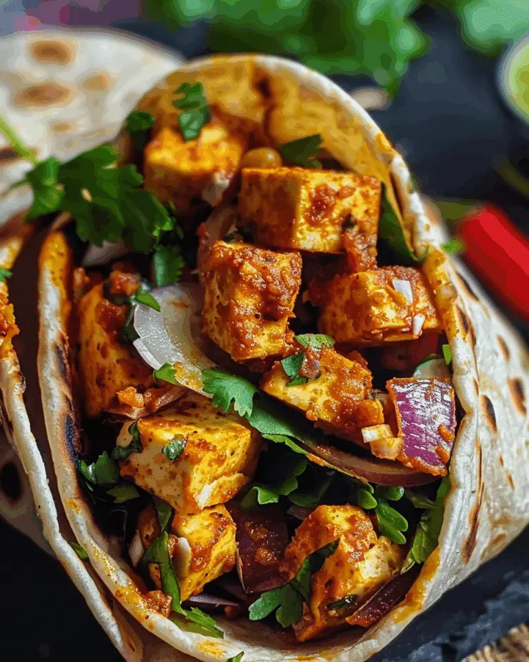 Spicy Paneer Frankie