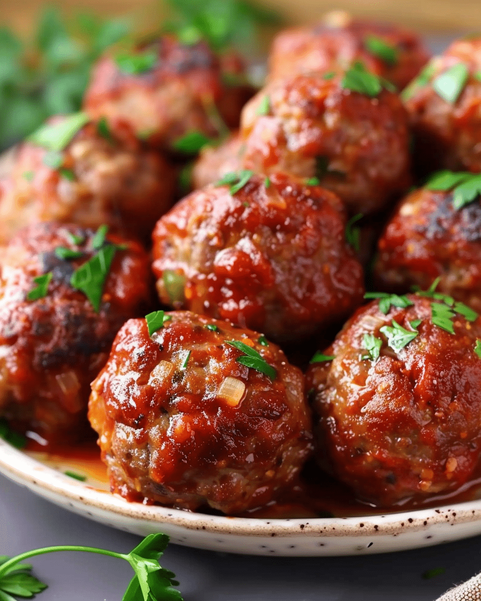 Air Fryer Meatballs