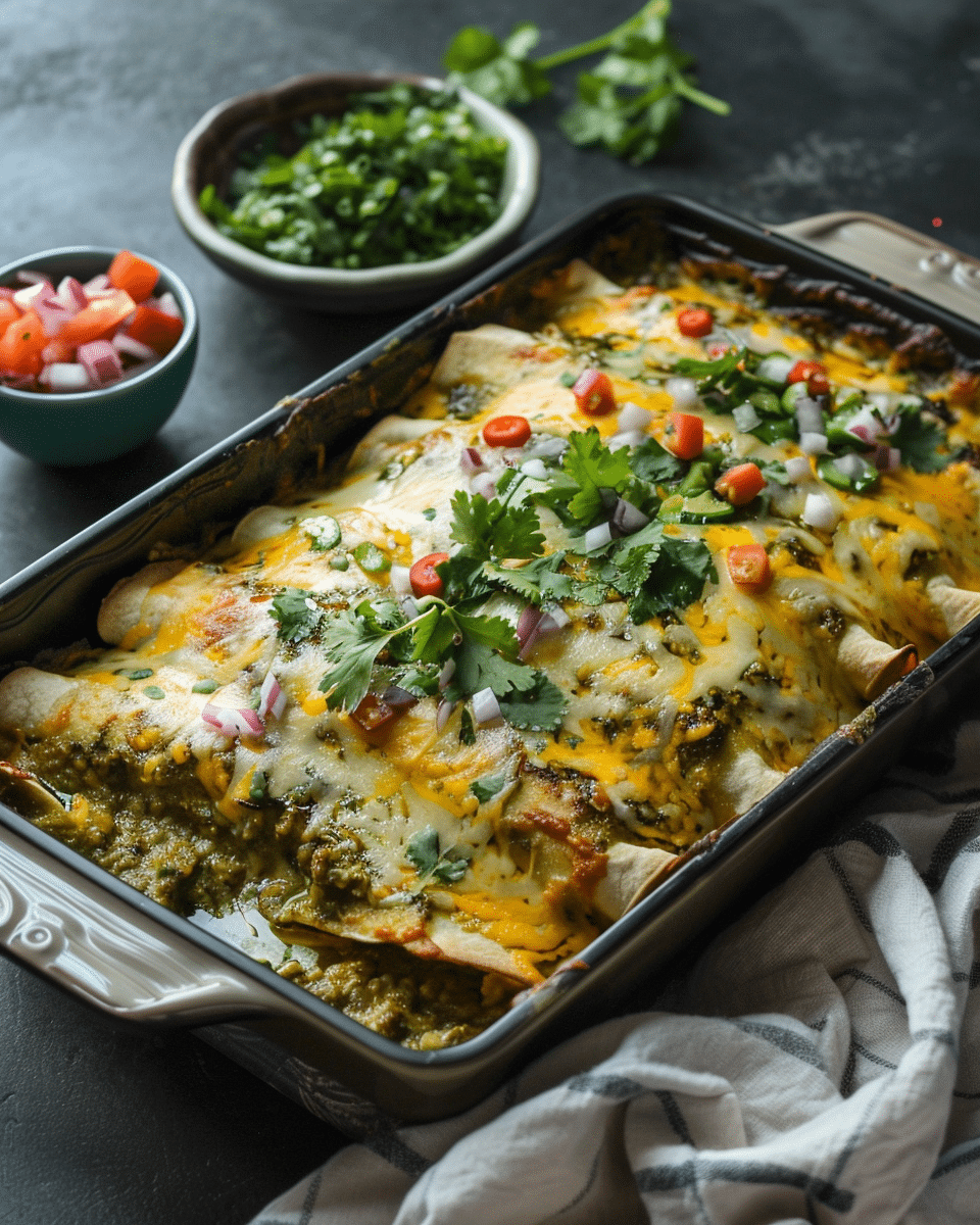 Beef Enchiladas Verdes Recipe