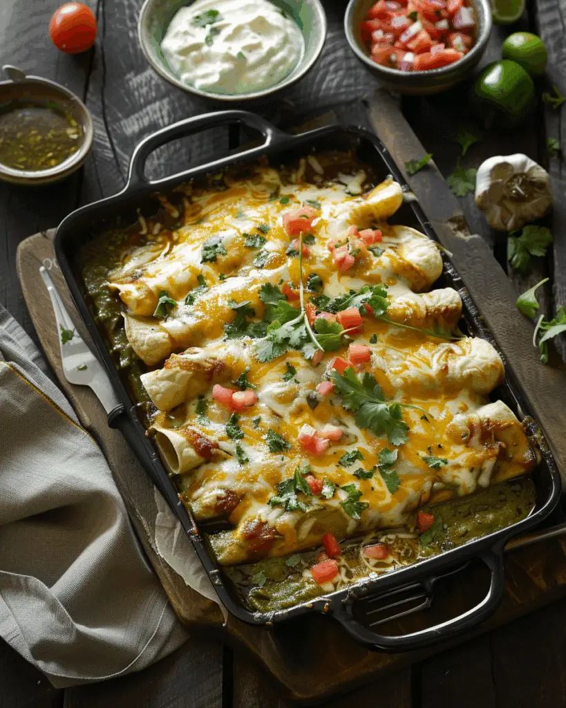 Beef Enchiladas Verdes Recipe