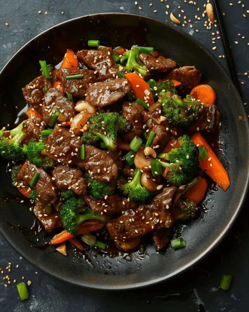 Beef Stir Fry with Vegetables Recipe
