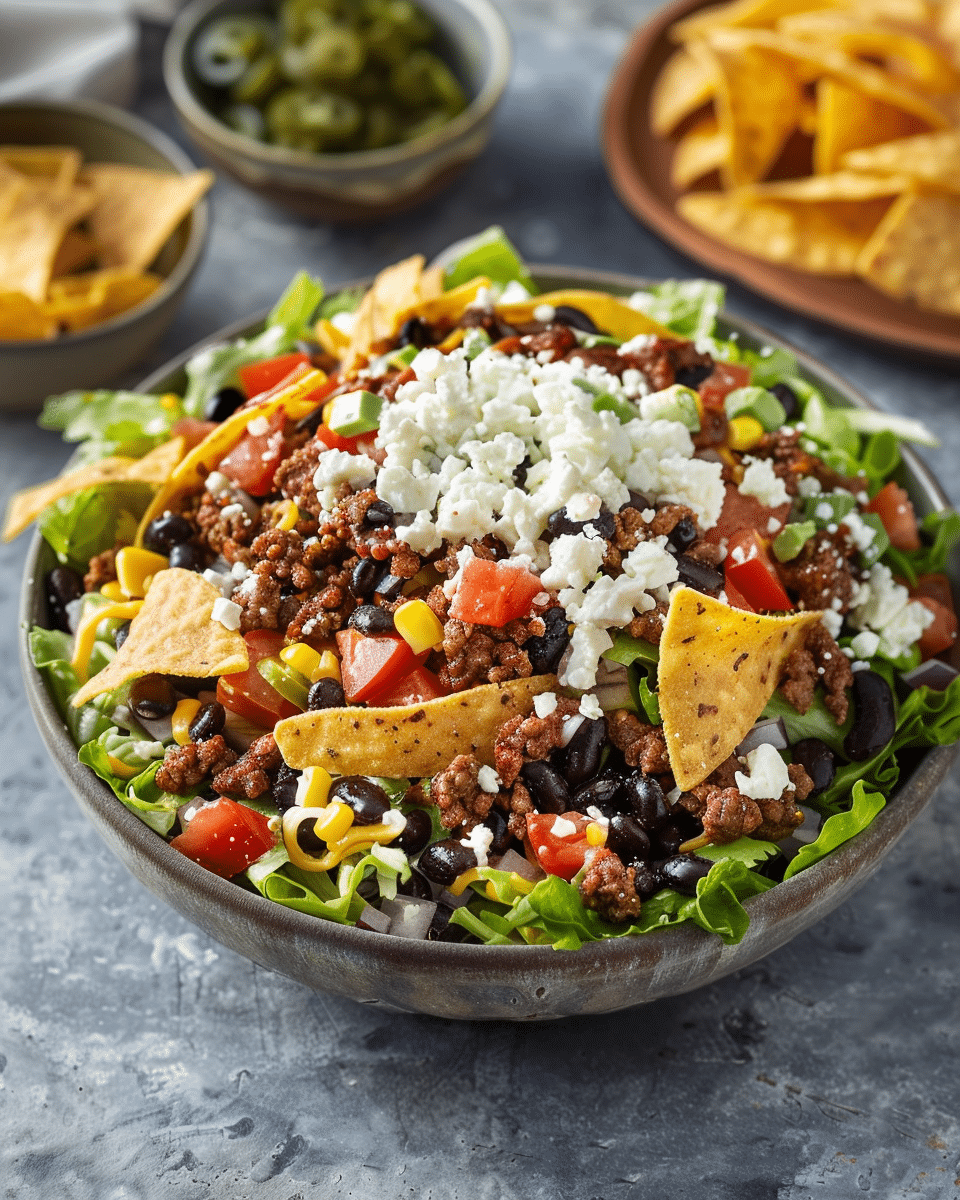 Black Bean Taco Salad