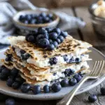 Blueberry Breakfast Quesadilla