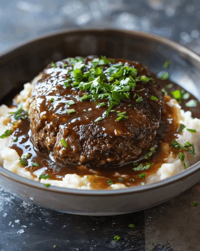 Bobby Flay Salisbury Steak