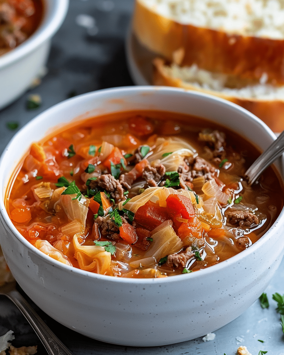 Cabbage Roll Soup Recipe