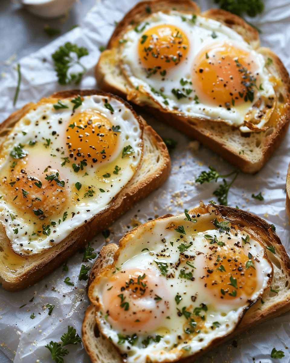 Cheesy Egg Toast