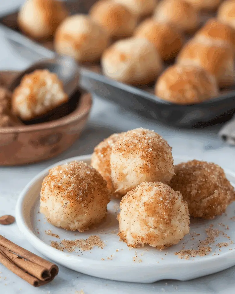 Cinnamon Sugar Biscuit Bite