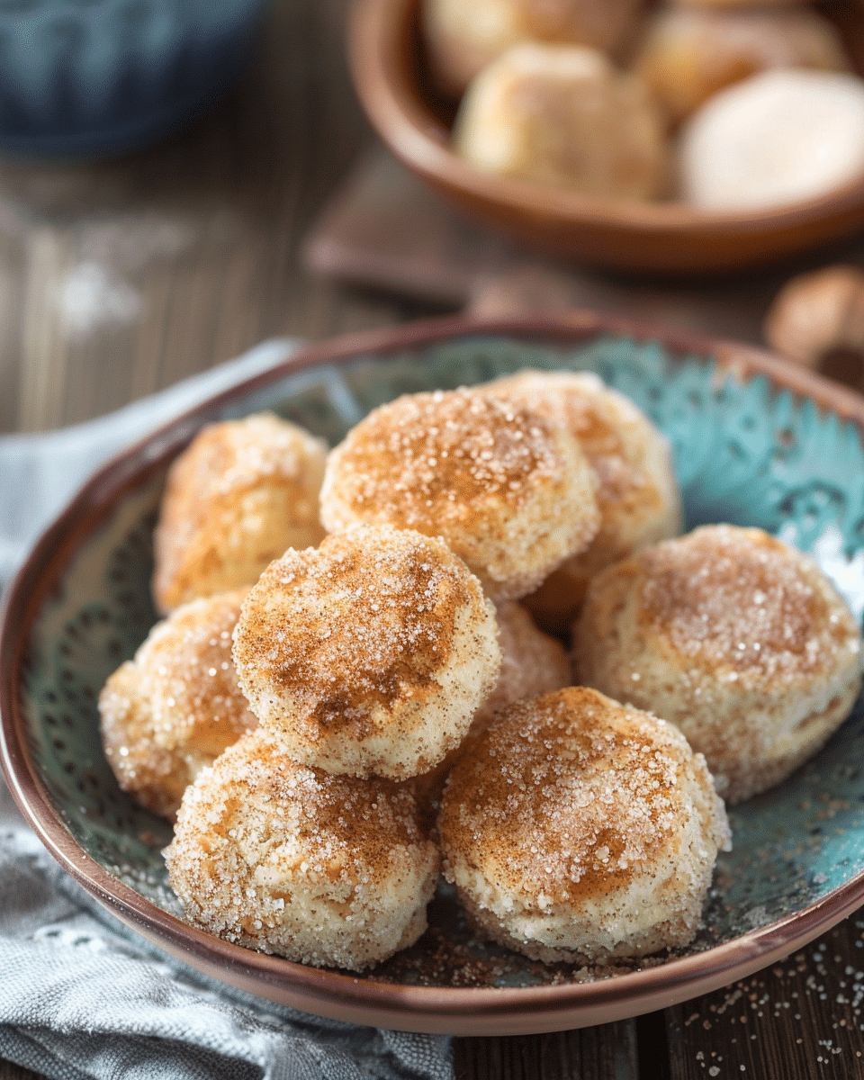 Cinnamon Sugar Biscuit Bite
