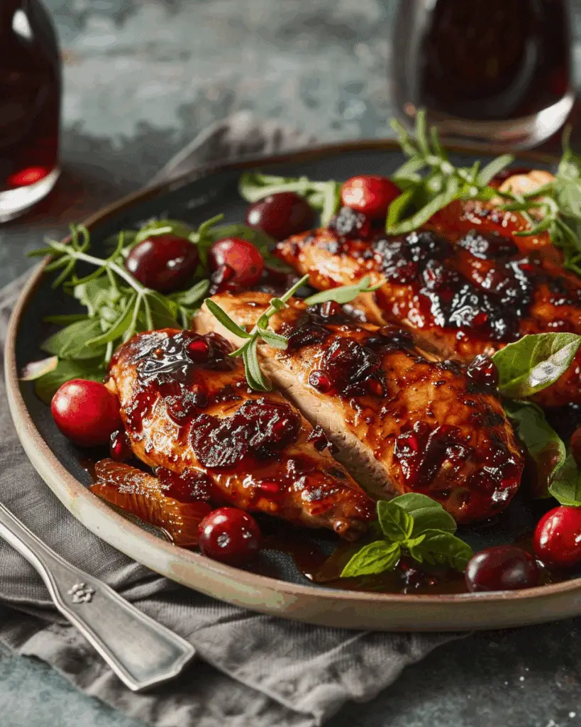 Cranberry Orange Chicken