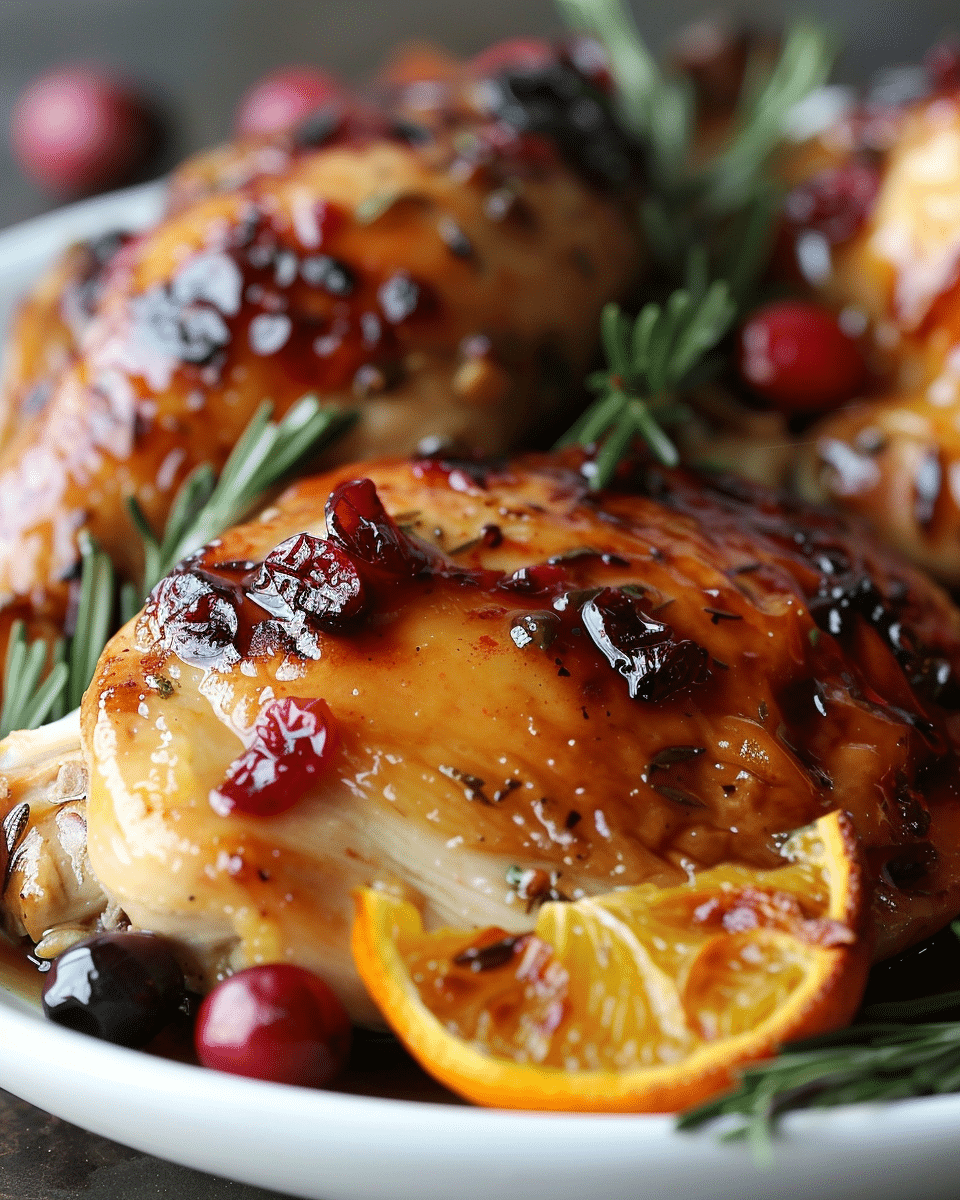Cranberry Orange Chicken