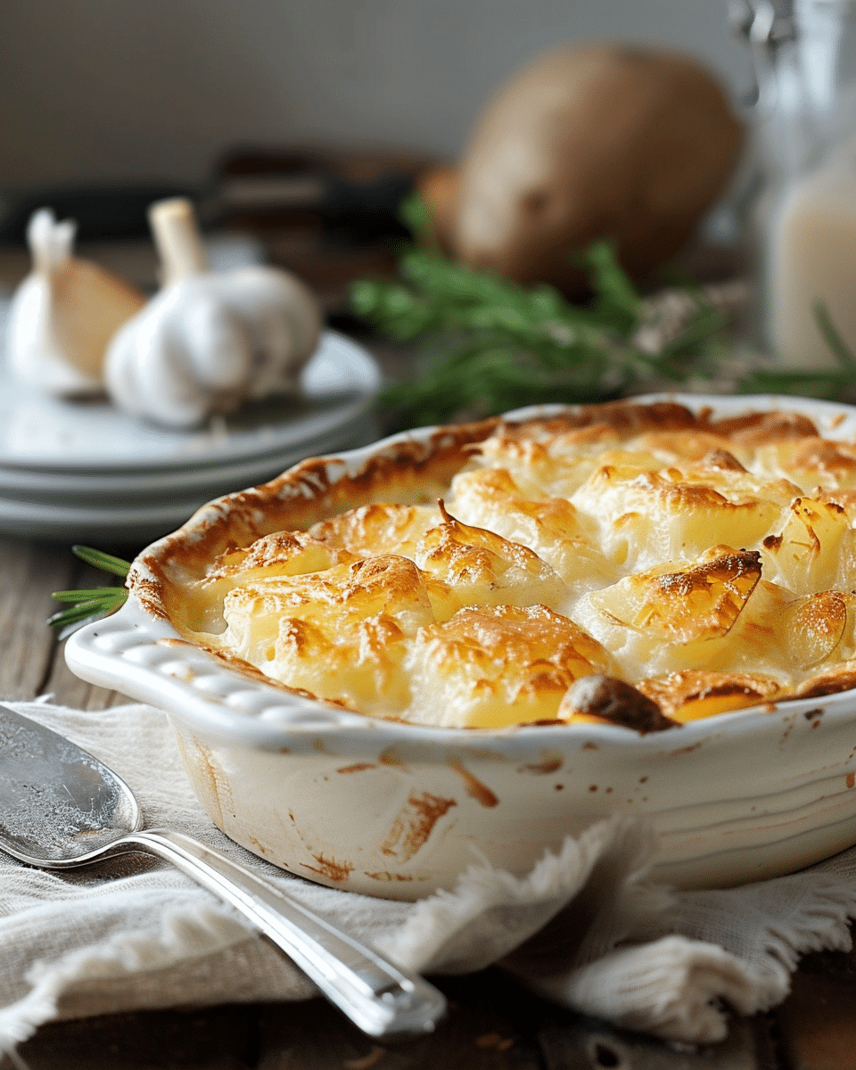 Creamy Diane Potato Bake