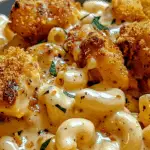 Creamy Honey Pepper Chicken Mac and Cheese