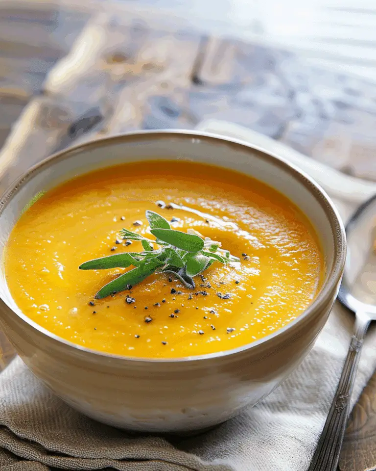 Creamy Potato and Carrot Soup