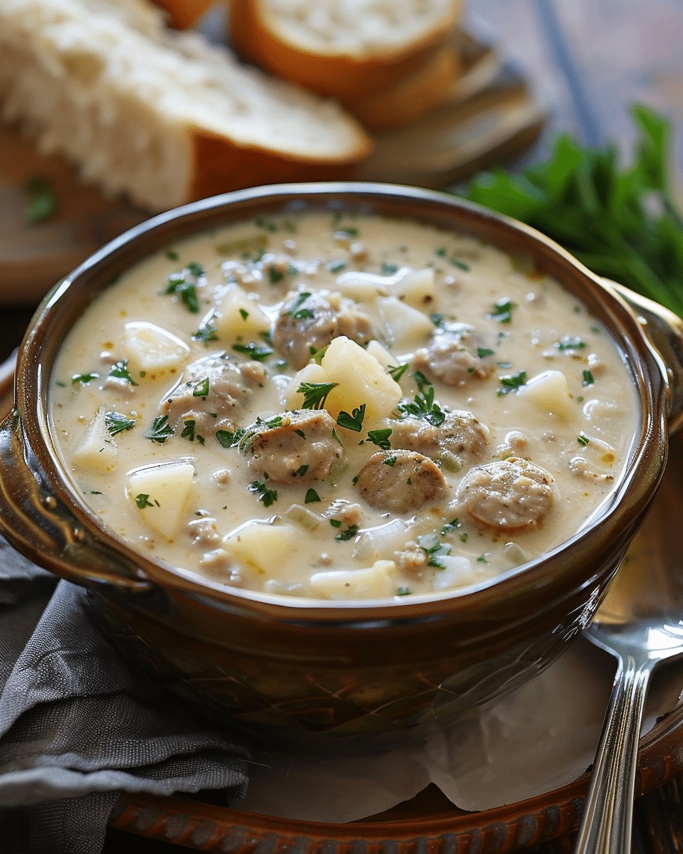 Creamy Sausage Potato Soup