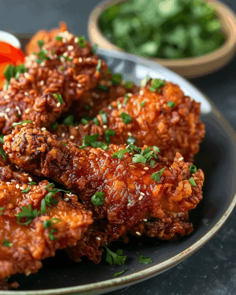 Crispy Korean Fried Chicken