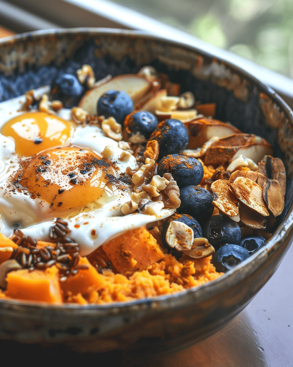 Delicious Sweet Potato Breakfast Bowl