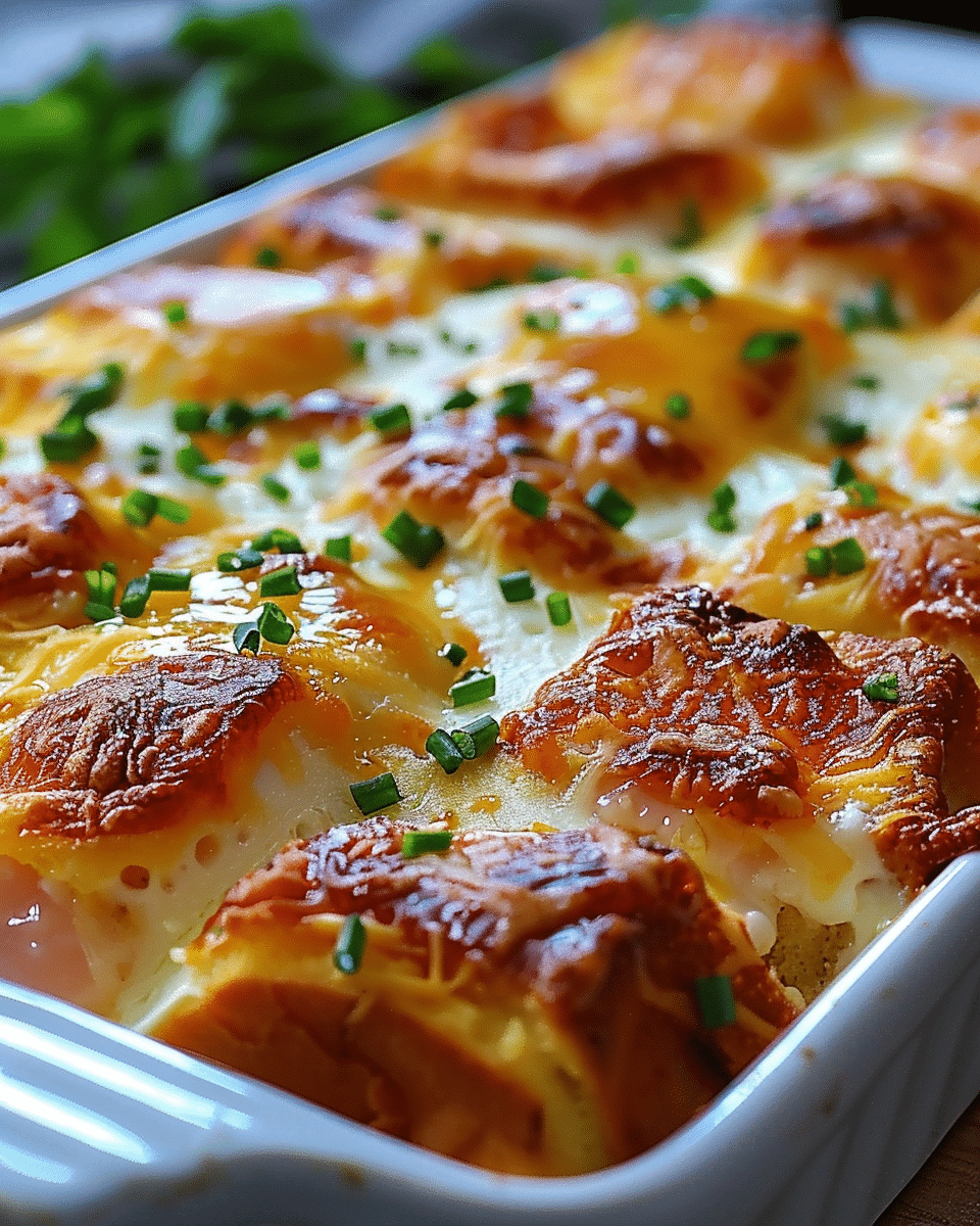 Deliciously Easy Eggs Benedict Casserole