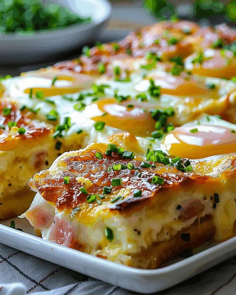 Deliciously Easy Eggs Benedict Casserole