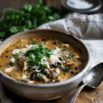Easy Chicken, Poblano, and Black Bean Soup