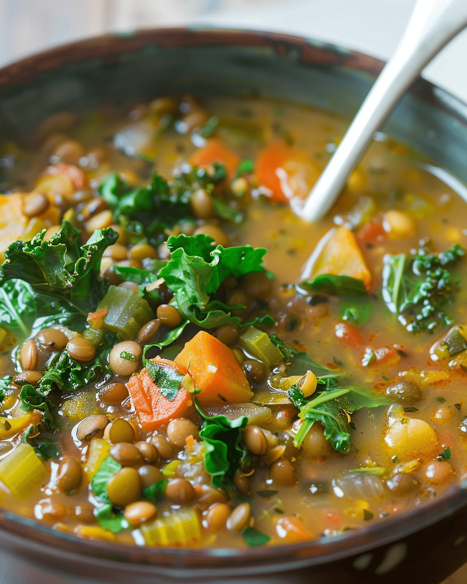 Easy Lentil Vegetable Soup