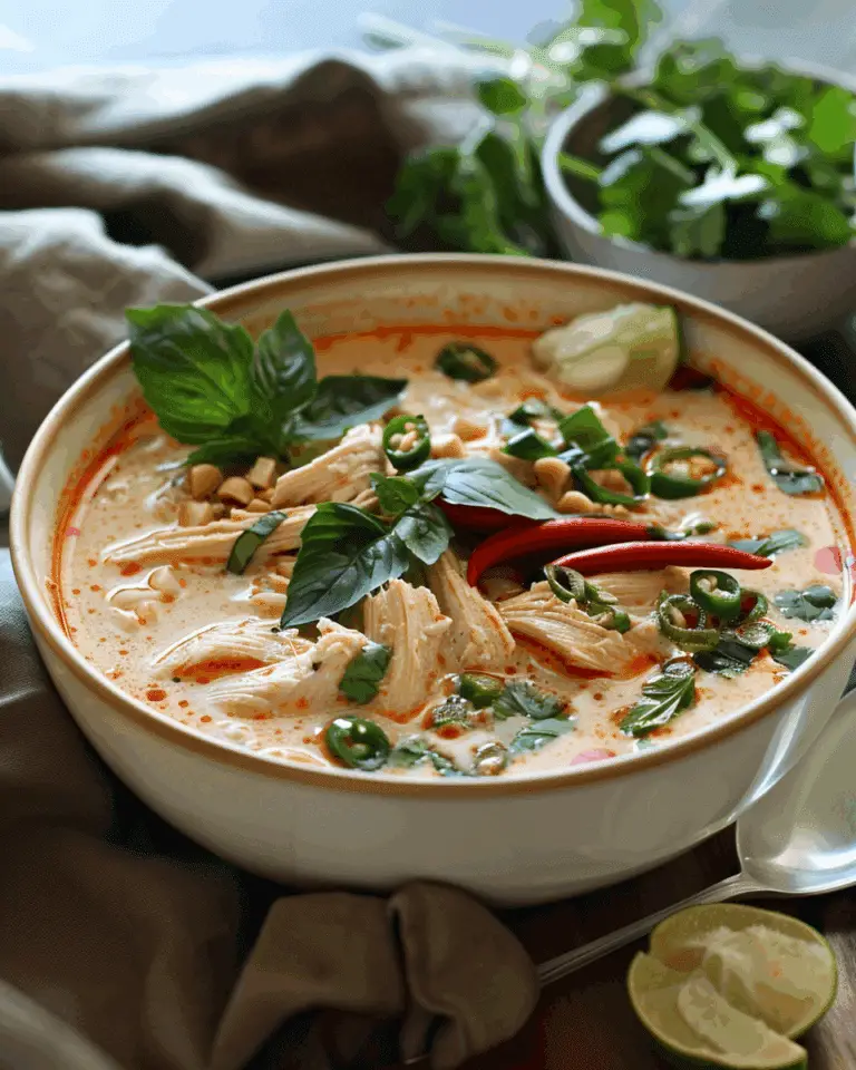 Easy Thai Chicken Soup Recipe