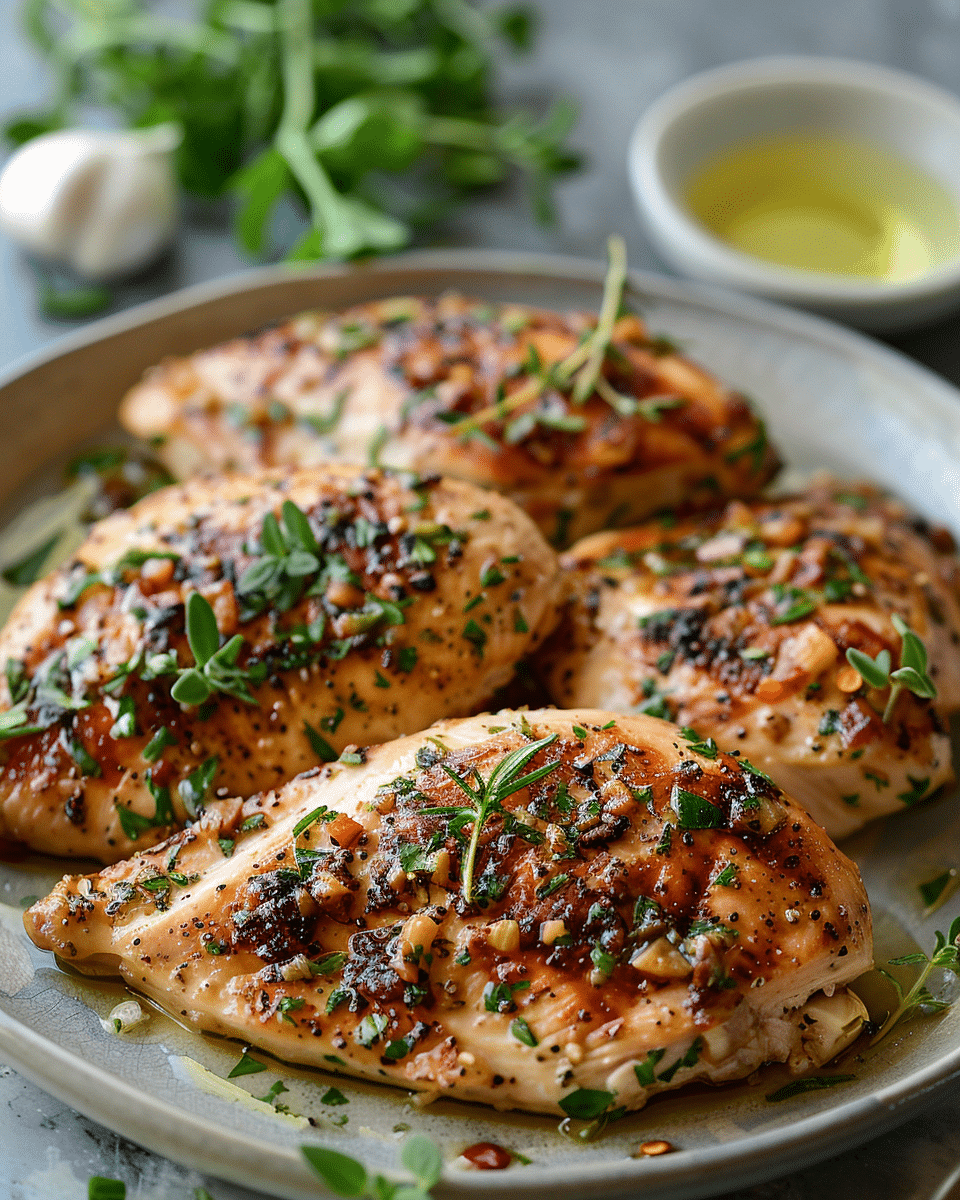 Garlic and Herb Sautéed Chicken