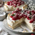 Gâteau De Glacière Aux Baies Sans Cuisson
