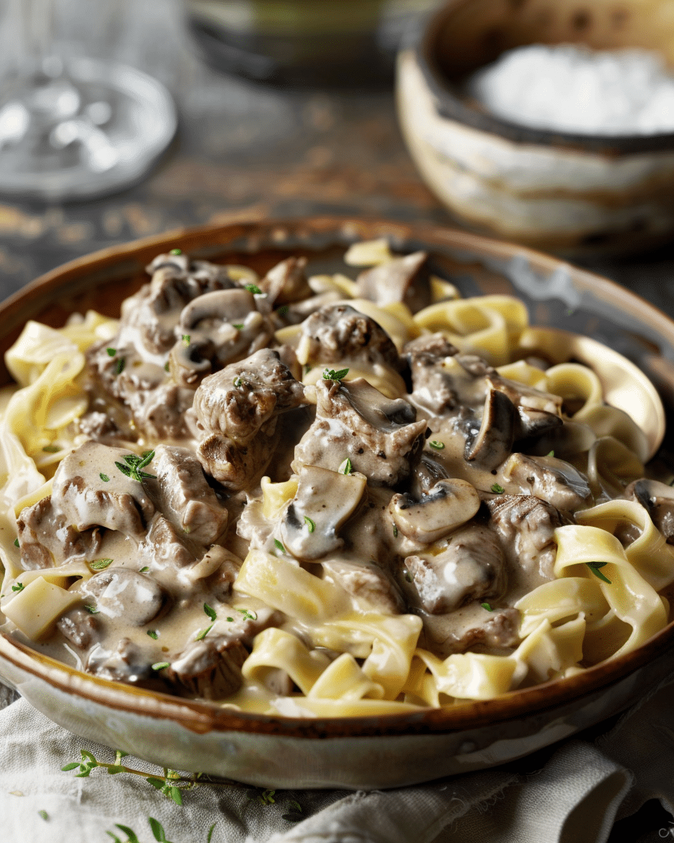Gordon Ramsay Beef Stroganoff