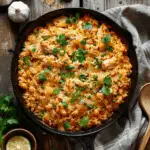 Green Chile Chicken and Rice Casserole