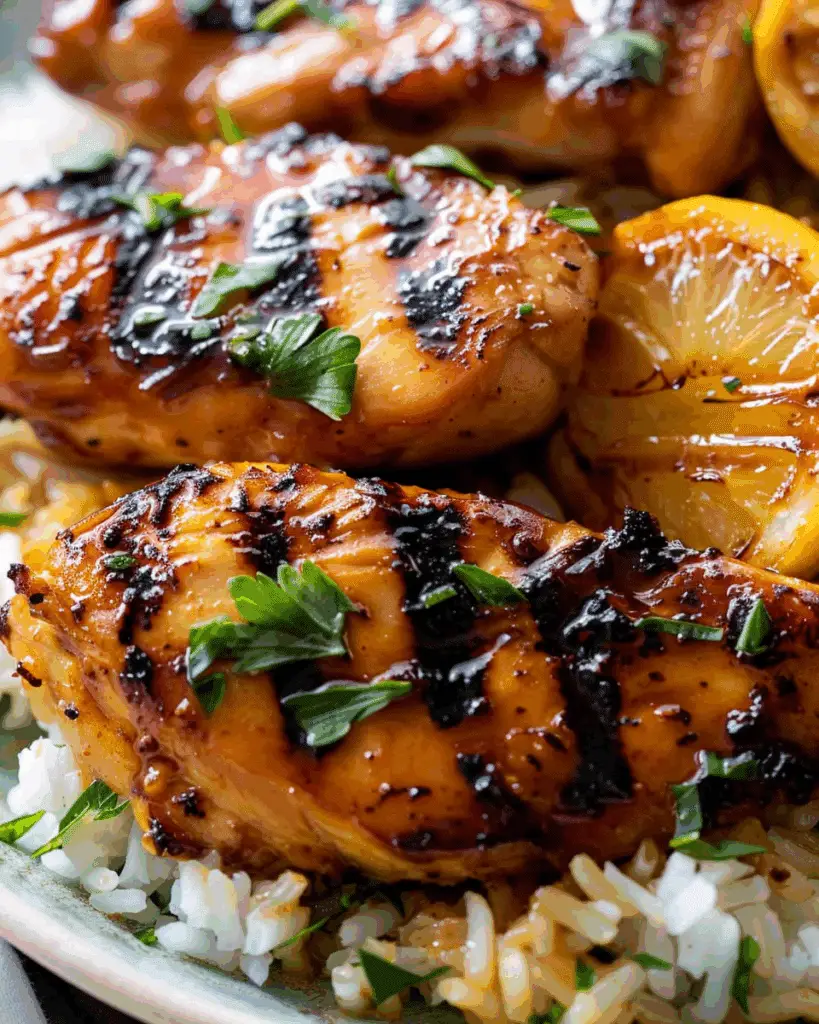 Hawaiian Chicken with Coconut Rice