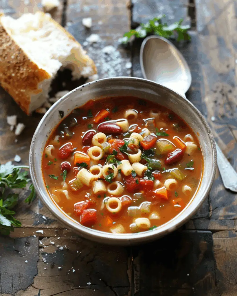 Hearty Minestrone Soup