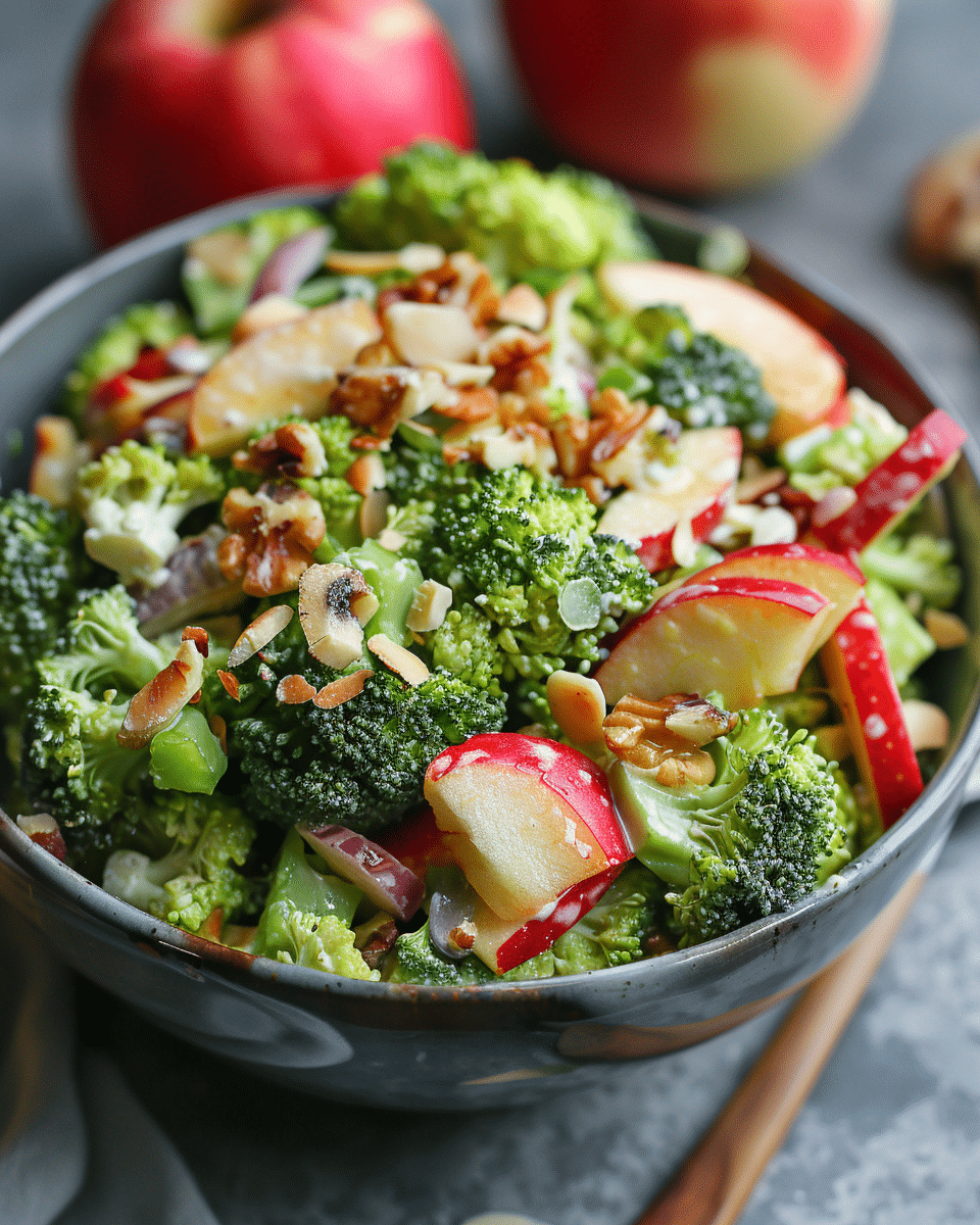 Honeycrisp Apple Broccoli Salad