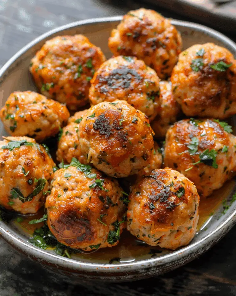 Marry Me Chicken Meatballs