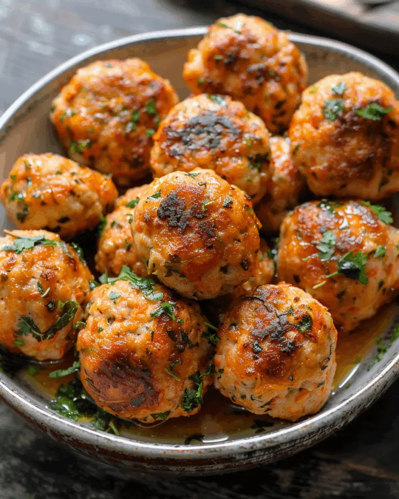 Marry Me Chicken Meatballs