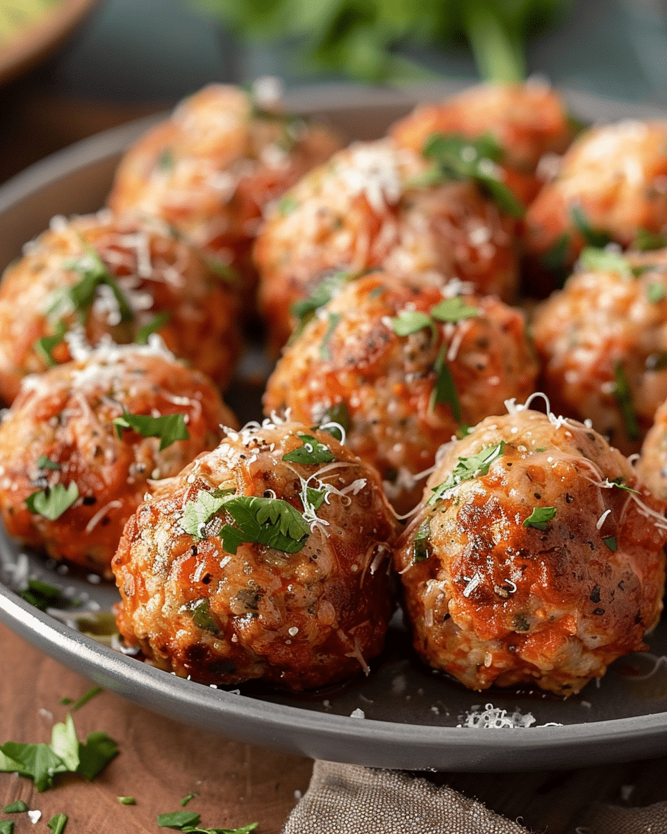 Marry Me Chicken Meatballs