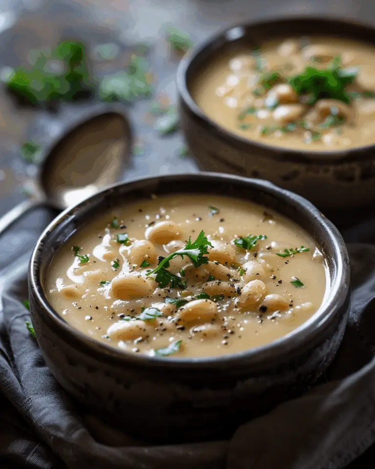 Mediterranean White Bean Soup